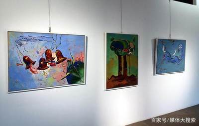 尼泊尔著名女画家拉吉尼画展在浙江嘉兴桐乡香海禅寺开幕